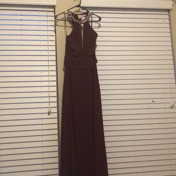 Burgundy/Wine Formal Dress - Picture 1 of 2